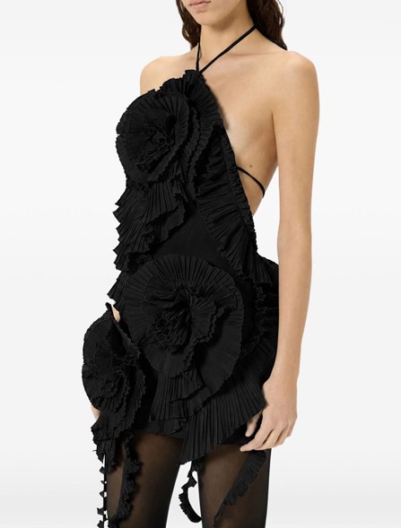 BLUMARINE - abito corto in taffeta